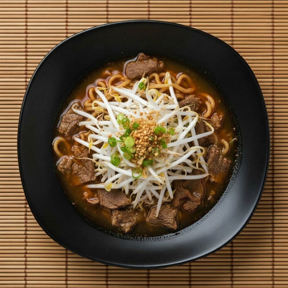 Soupe de nouilles au bœuf